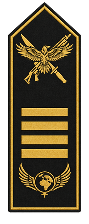 Rangabzeichen Captain – Spezialeinheit
